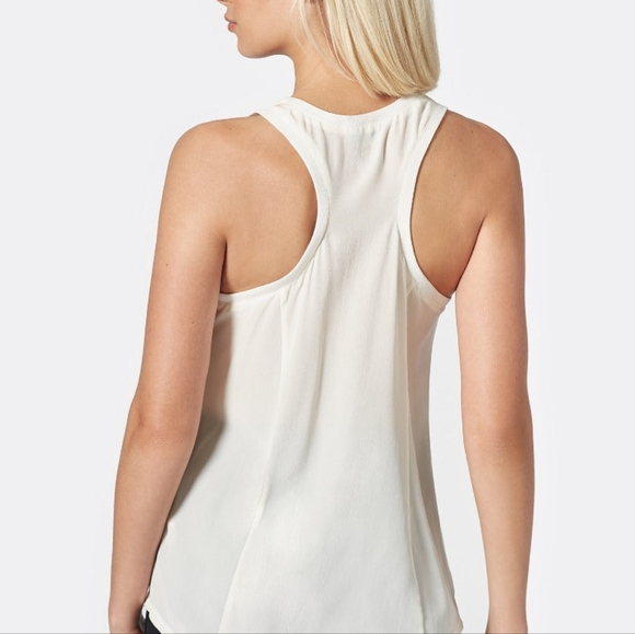 Brand New Joie Women's Silk Racer Back Tank - Picture 2 of 5